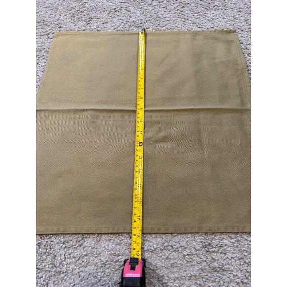 Vtg WC Fashions Set Of 8 Green Cloth Napkins & 7 Placemats !00% Cotton - Picture 8 of 16